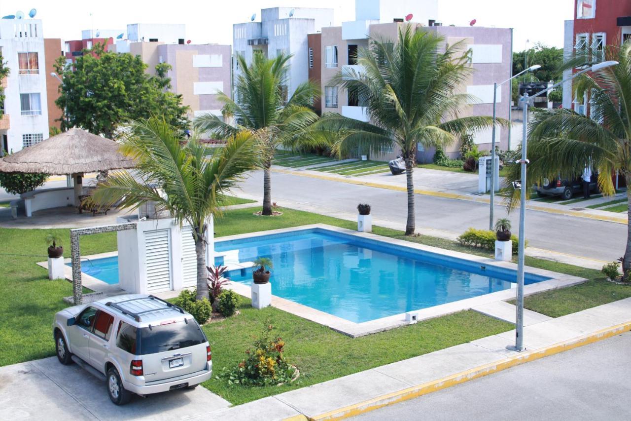 Relajante Y Acogedor Apartamento Con Alberca En 칸쿤 외부 사진