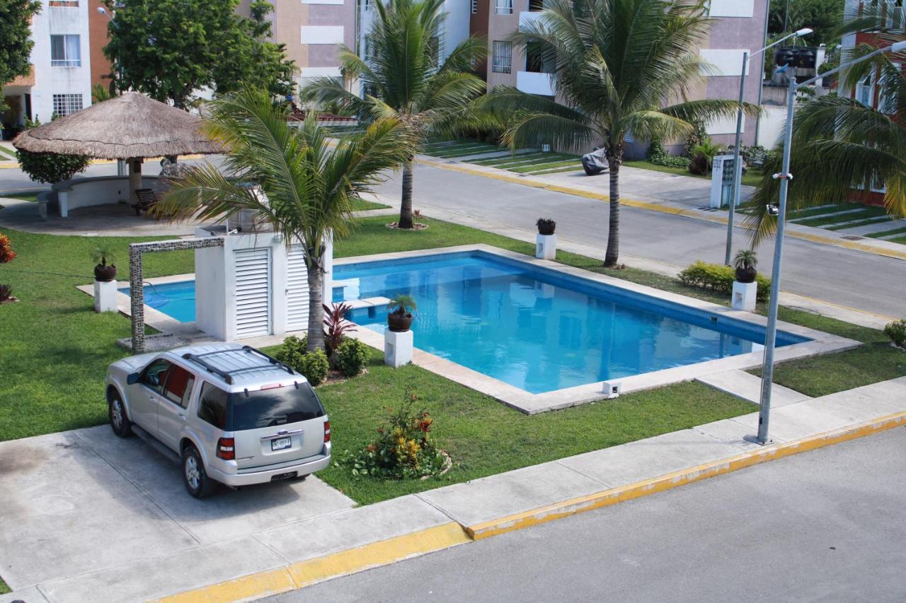 Relajante Y Acogedor Apartamento Con Alberca En 칸쿤 외부 사진
