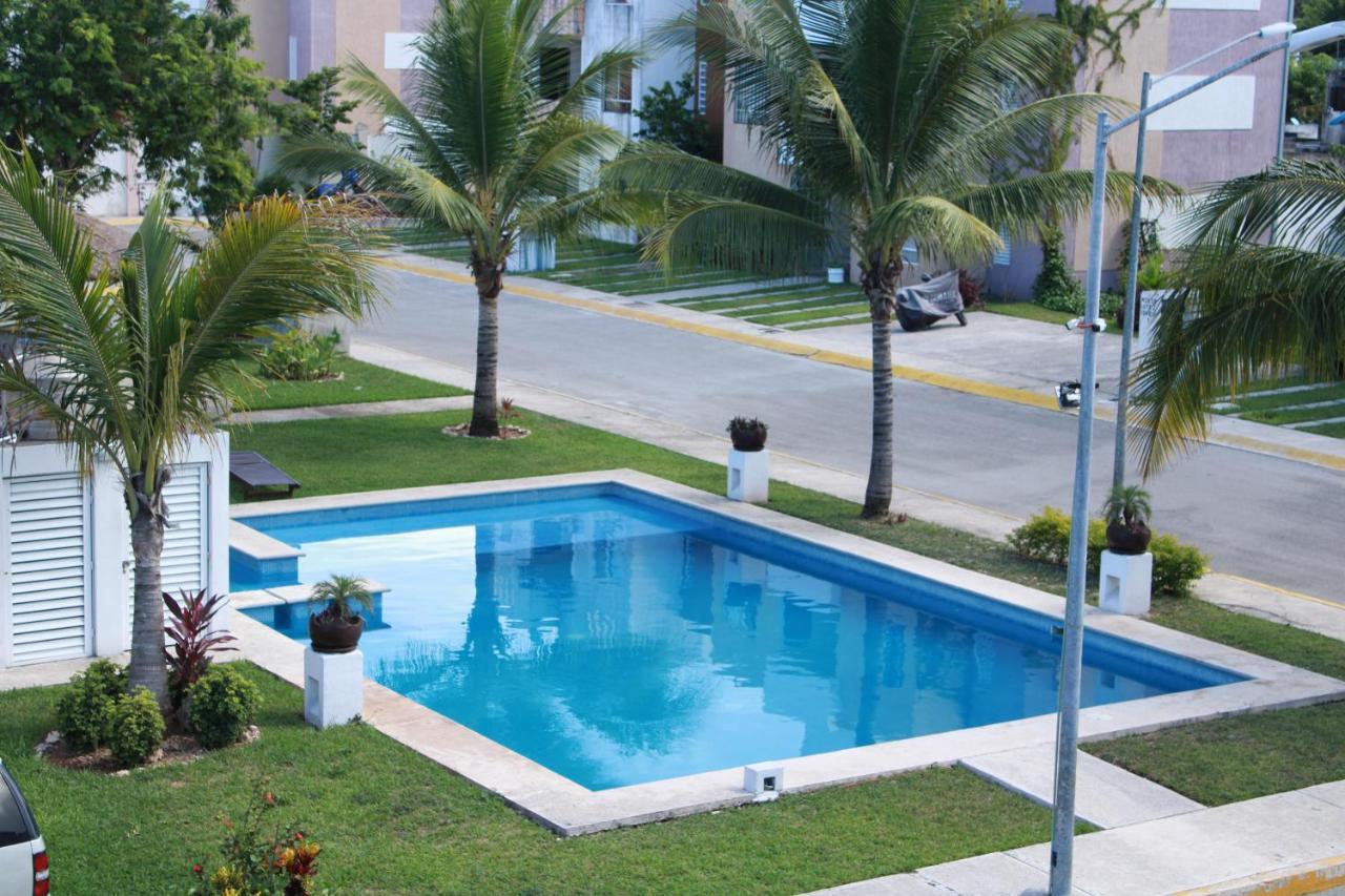Relajante Y Acogedor Apartamento Con Alberca En 칸쿤 외부 사진